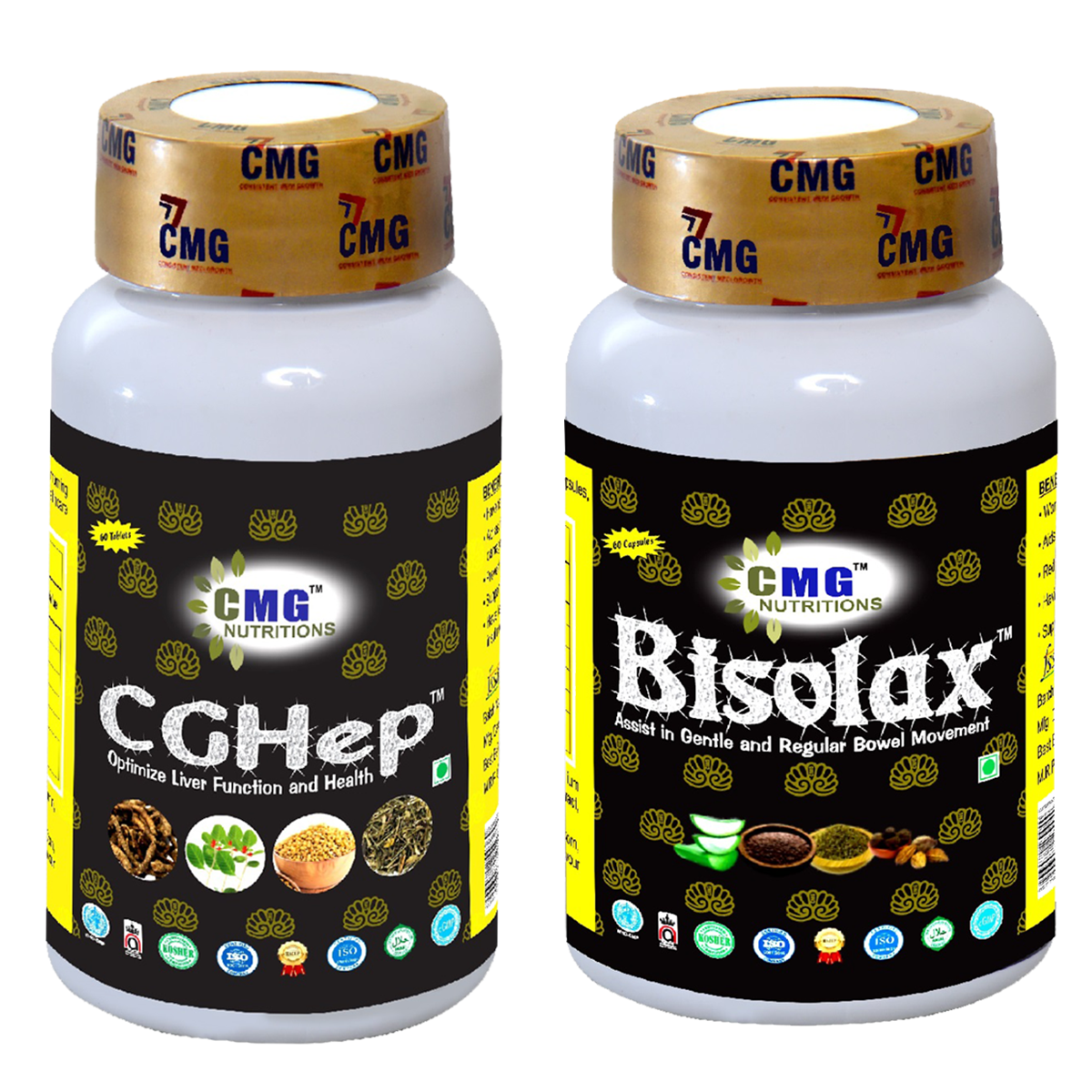 Constipation & Detox Combo Pack - Bisolax, CGHEP